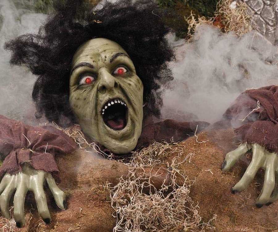 scary zombie halloween