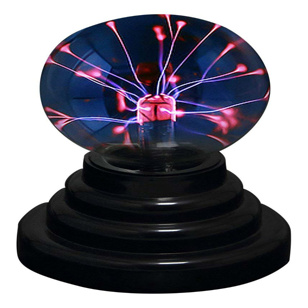 Adorable USB Plasma Ball with colored light and human sensitivity