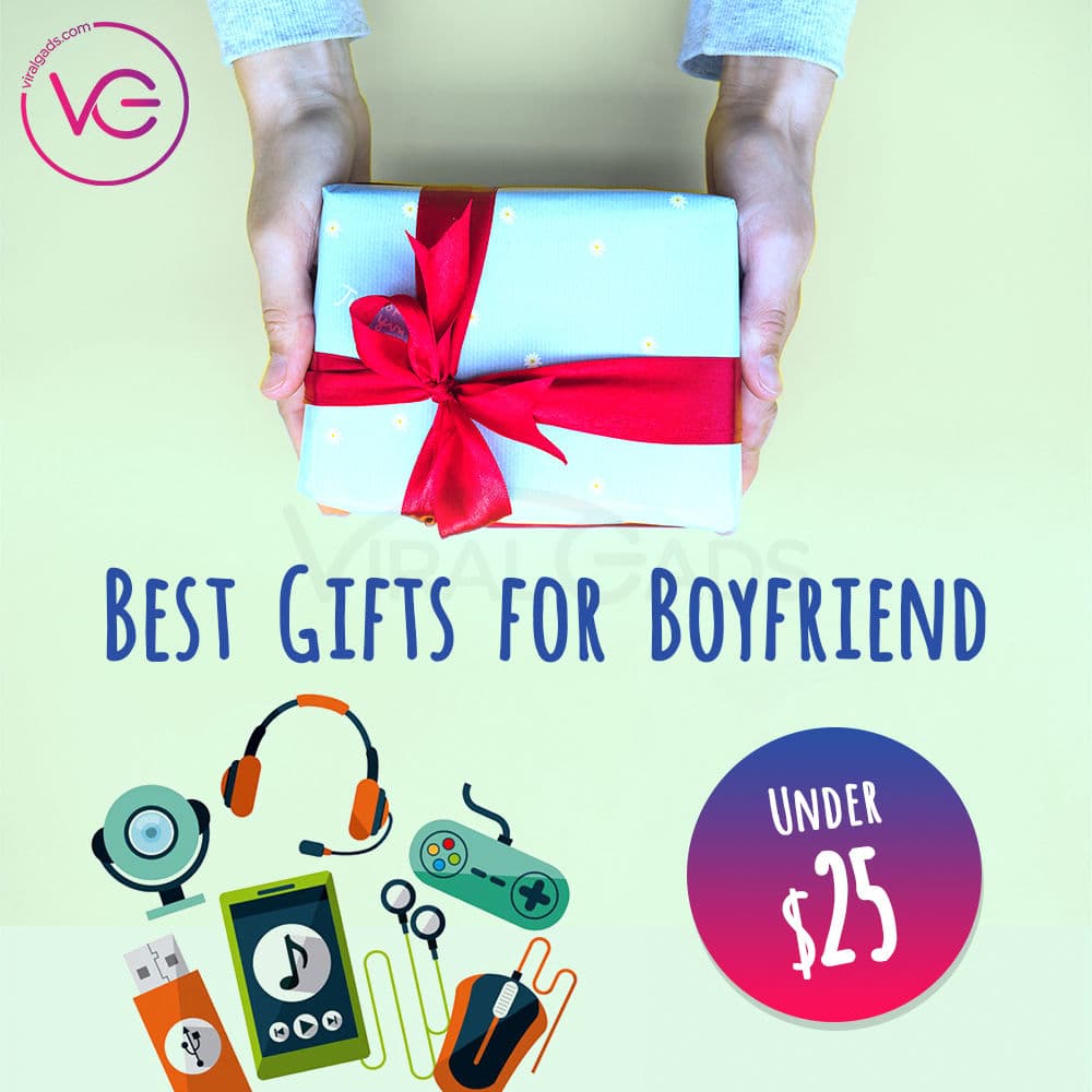 Best Gifts for Boyfriend Under 25