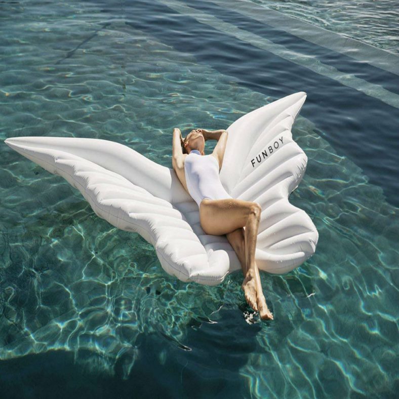 u shaped pool float