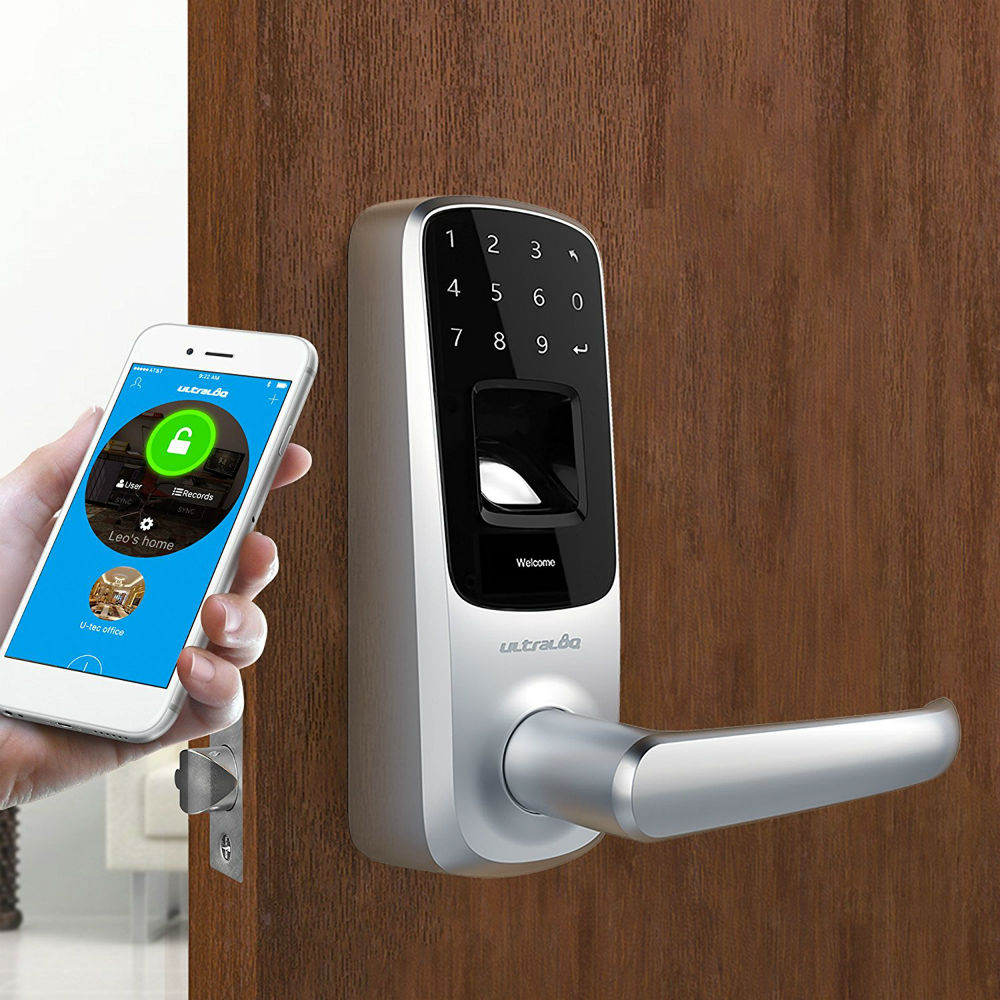 Smart lever lock