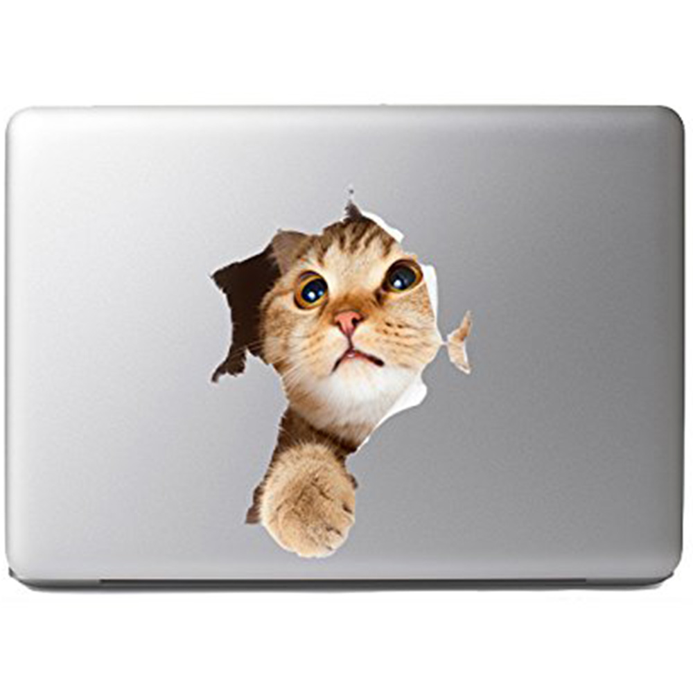 Beautify And Protect Your Laptop With This Cute Fluffy Animal Vinyl Laptop Decal