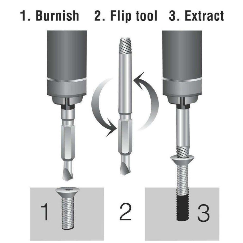 Effortless Damaged Screw Remover And Extractor Set by Aisxle That Saves Time!