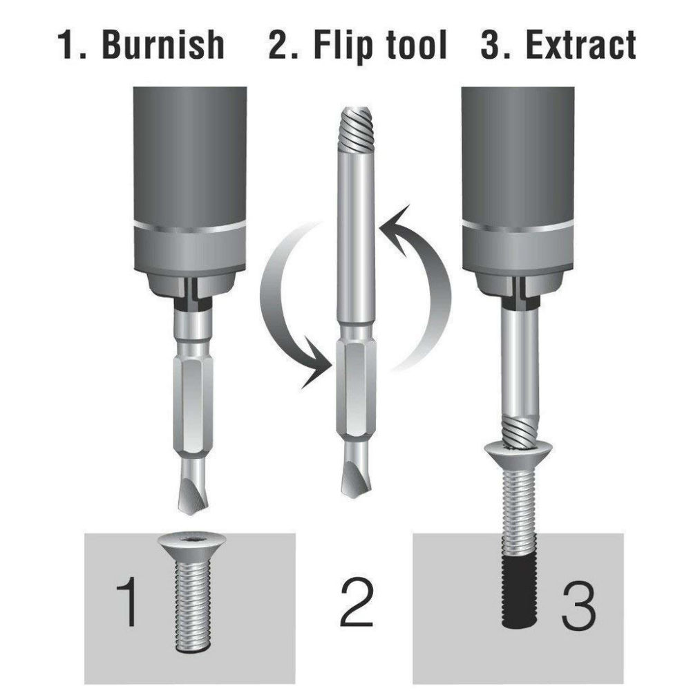 Effortless Damaged Screw Remover And Extractor Set by Aisxle That Saves Time!