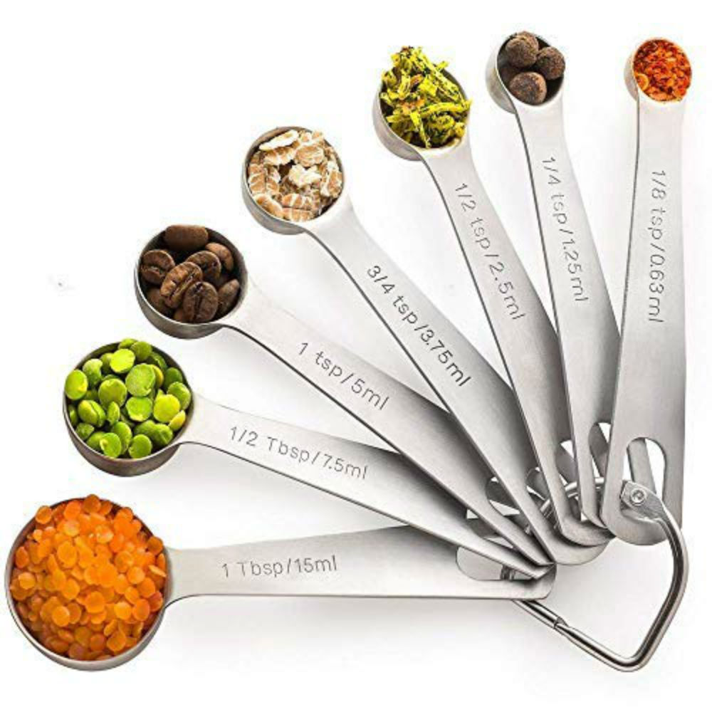 Measure To Perfection With This Stainless Steel Measuring Spoons