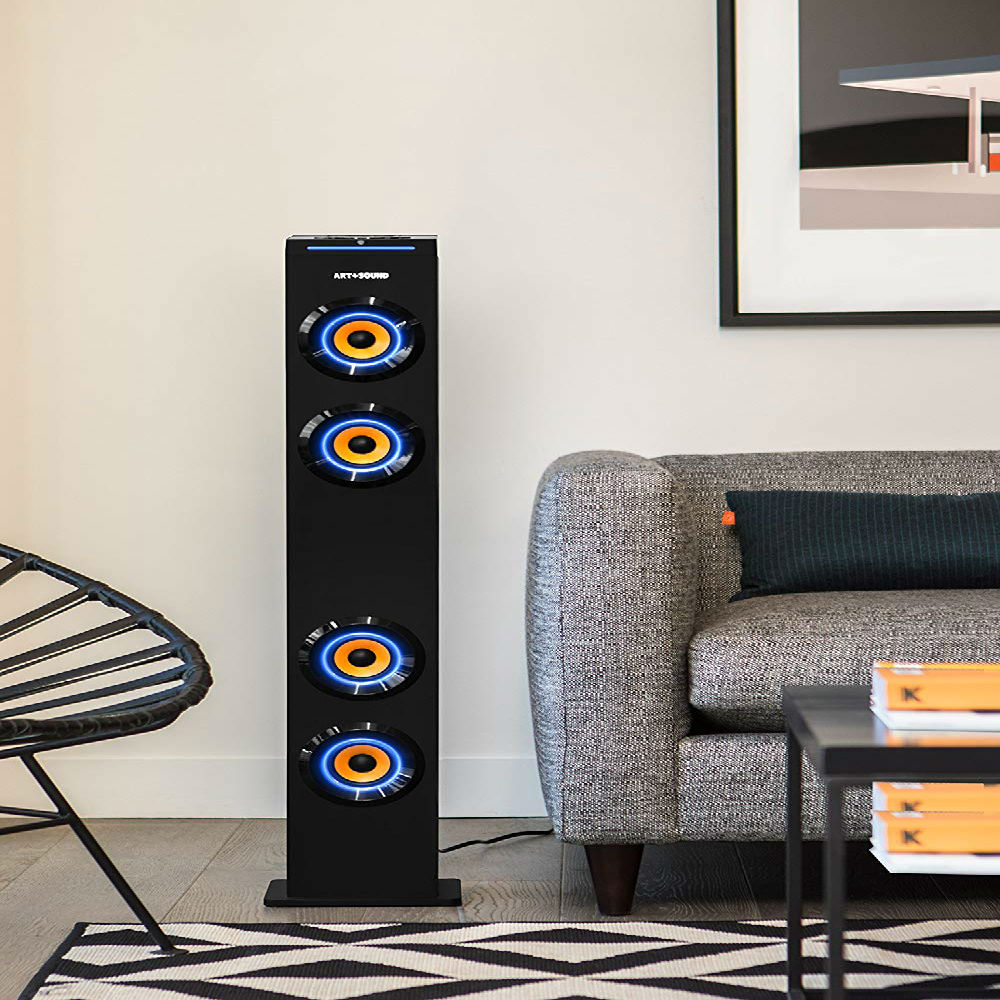 Mellifluous AR+ Sound Bluetooth Tower Speaker Makes You Stay Connected With Music Always!