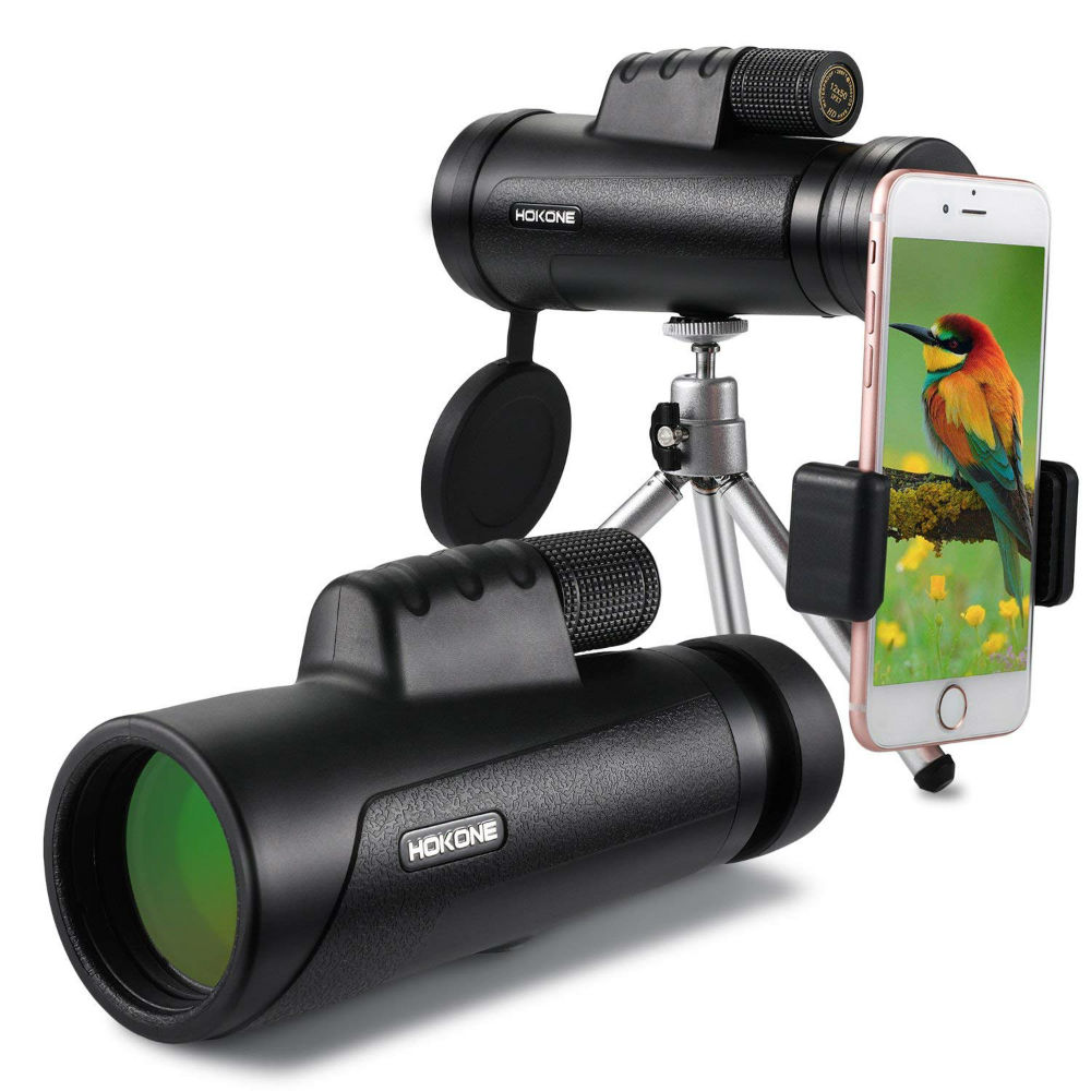 Perfect Tool For Nature Enthusiasts High Power Monocular Telescope