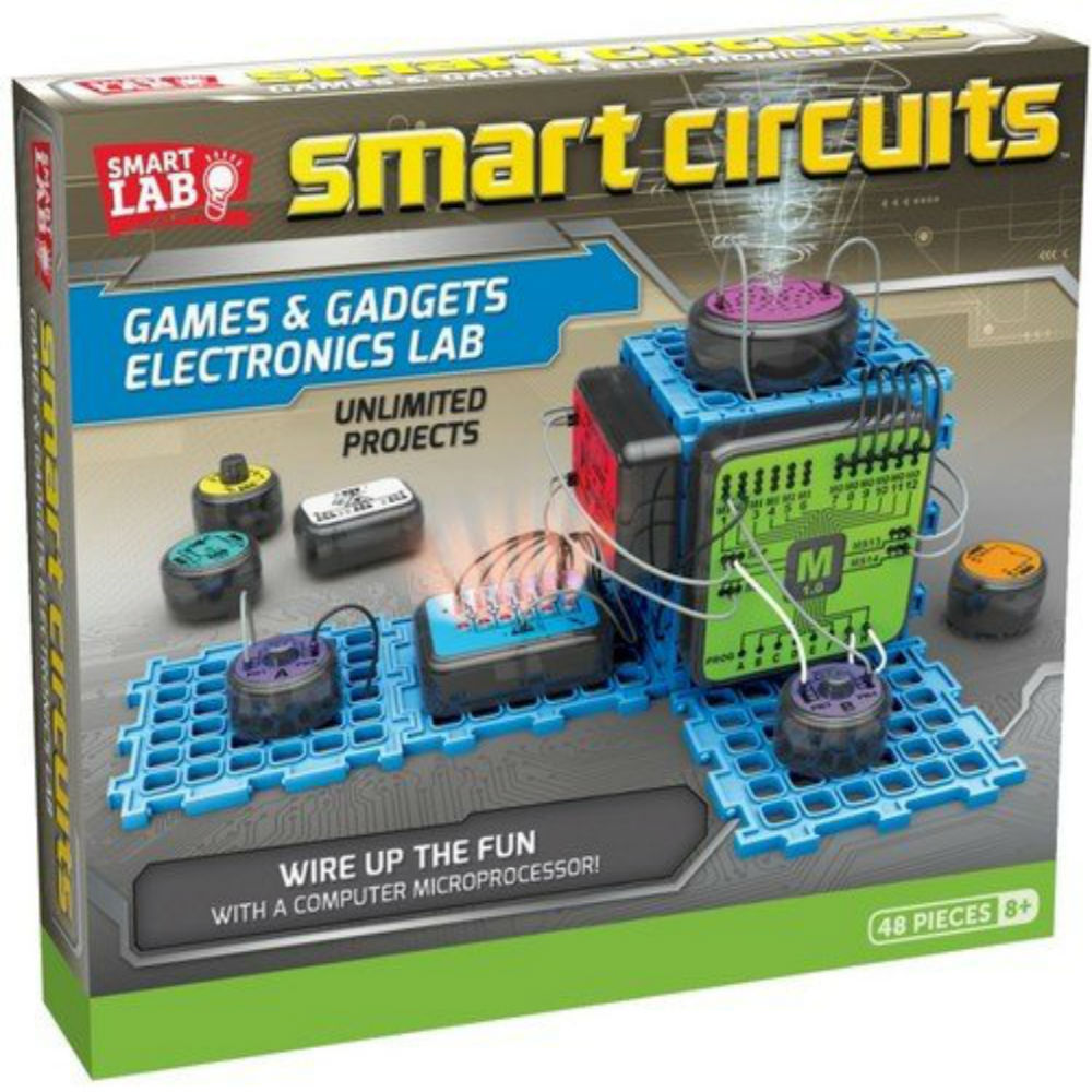 Rev Up Your Kid Smartness With This Smart Circuit Games Gadget Electronic Lab