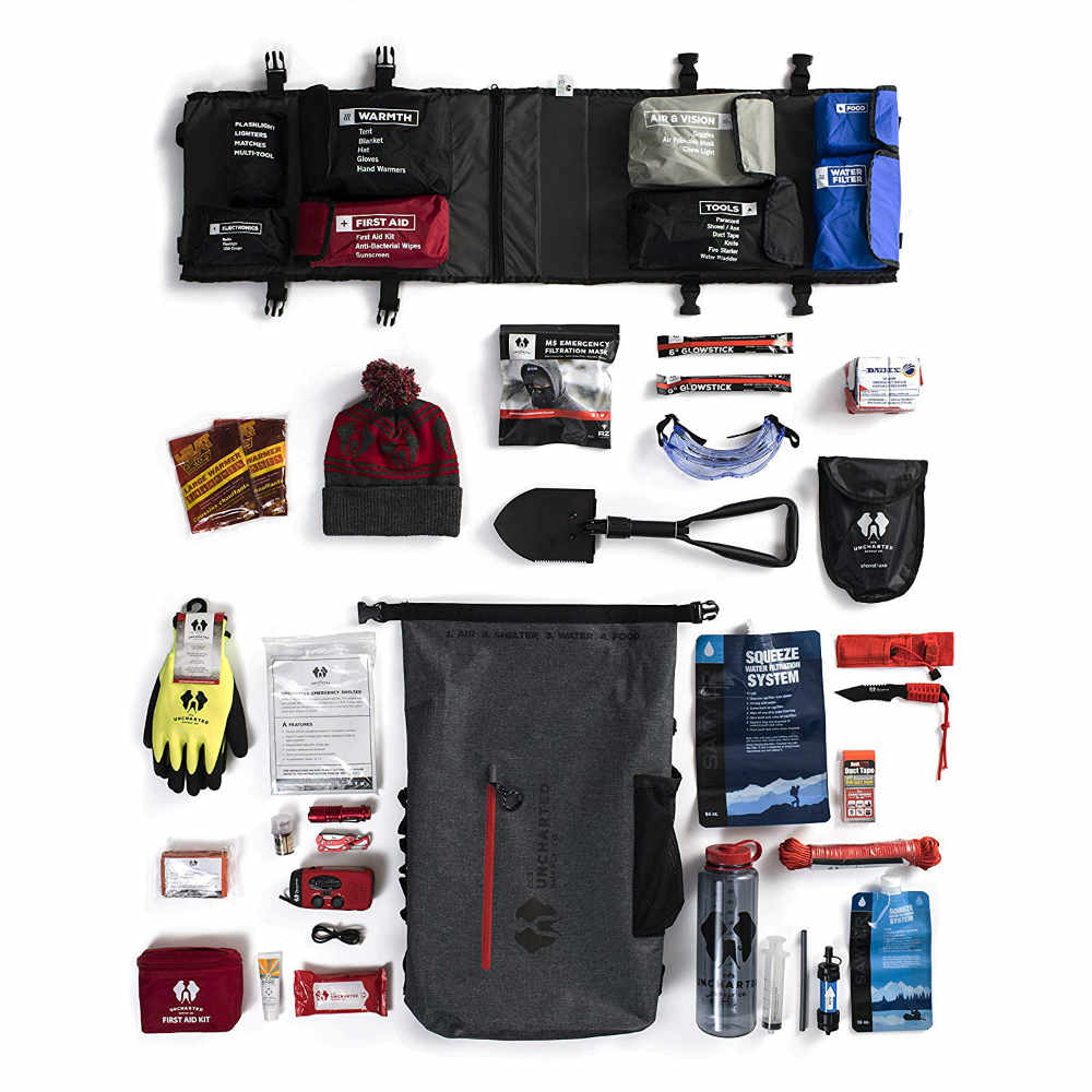 A 24 Hours Survival Kit Bag For Those Emergencies And Vivid Adventurers