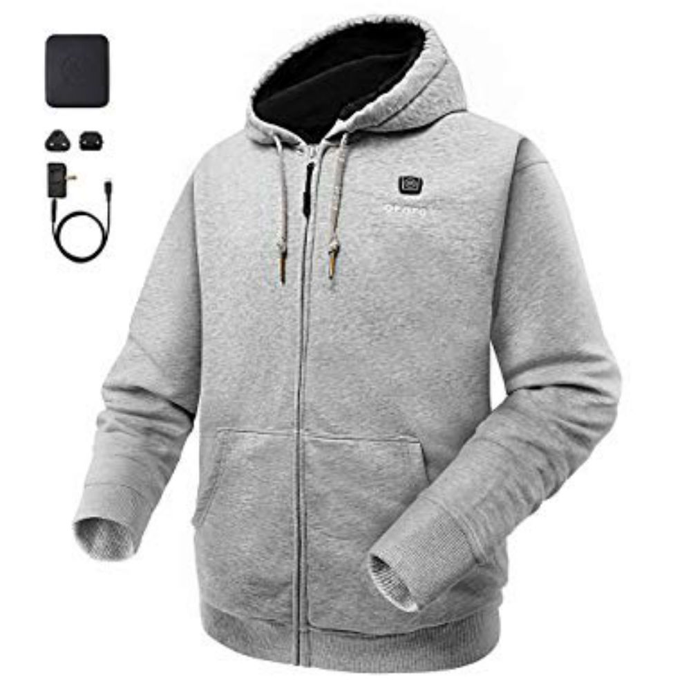 A Heated Hoodie With In-Built Heater For Keeping You Warm