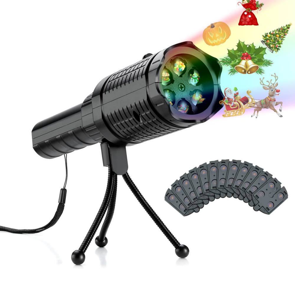 A Multifunctional LED Projector Light For Christmas And Birthday Parties