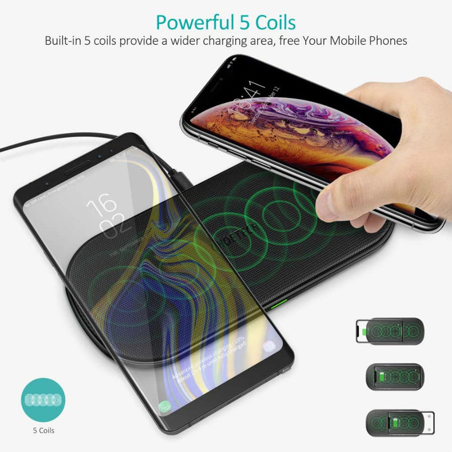 Choetech Dual Wireless Charger