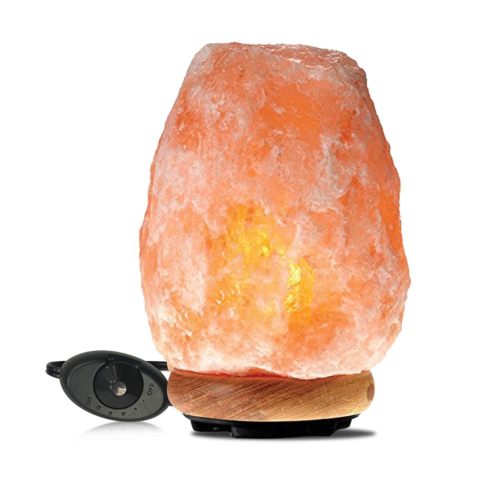Stunning Handmade Himalayan Salt Lamp For A Soothing Atmosphere