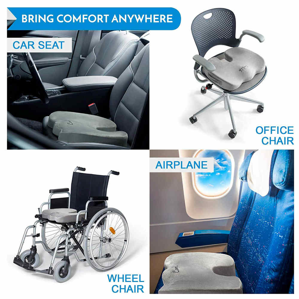 An Amazing Gel Enhanced Seat Cushion Brings You Comfort Anywhere