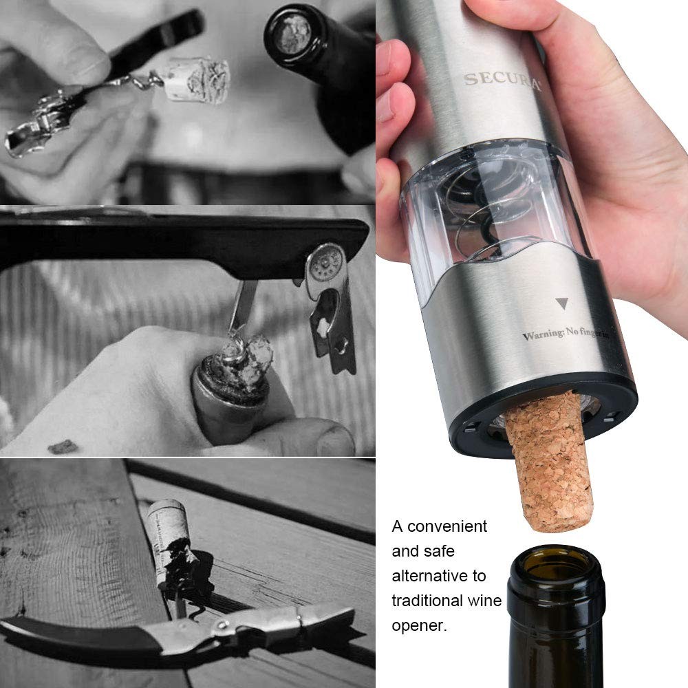 Automatic Electric Corkscrew Wine Bottle Opener