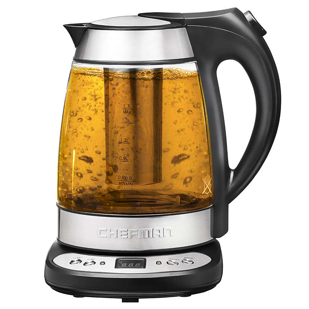 Start A Refreshing Morning With This Electric Glass Kettle