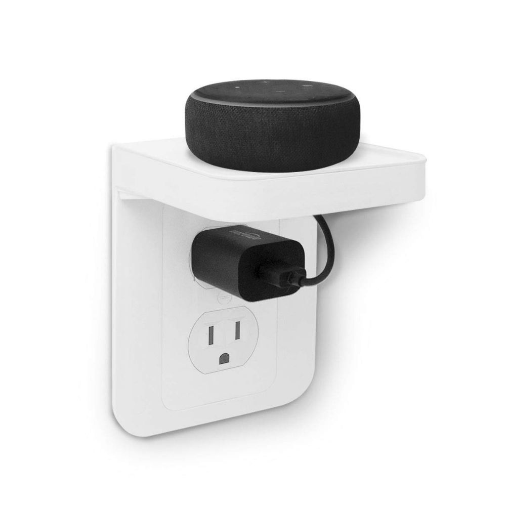 This Outlet Shelf Power Perch Makes Charging Easier And Saves Space