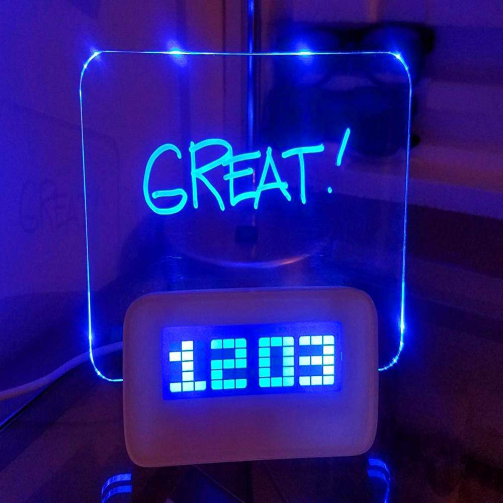 Wake Up And Get Creative With Alarm Clock Memo Board
