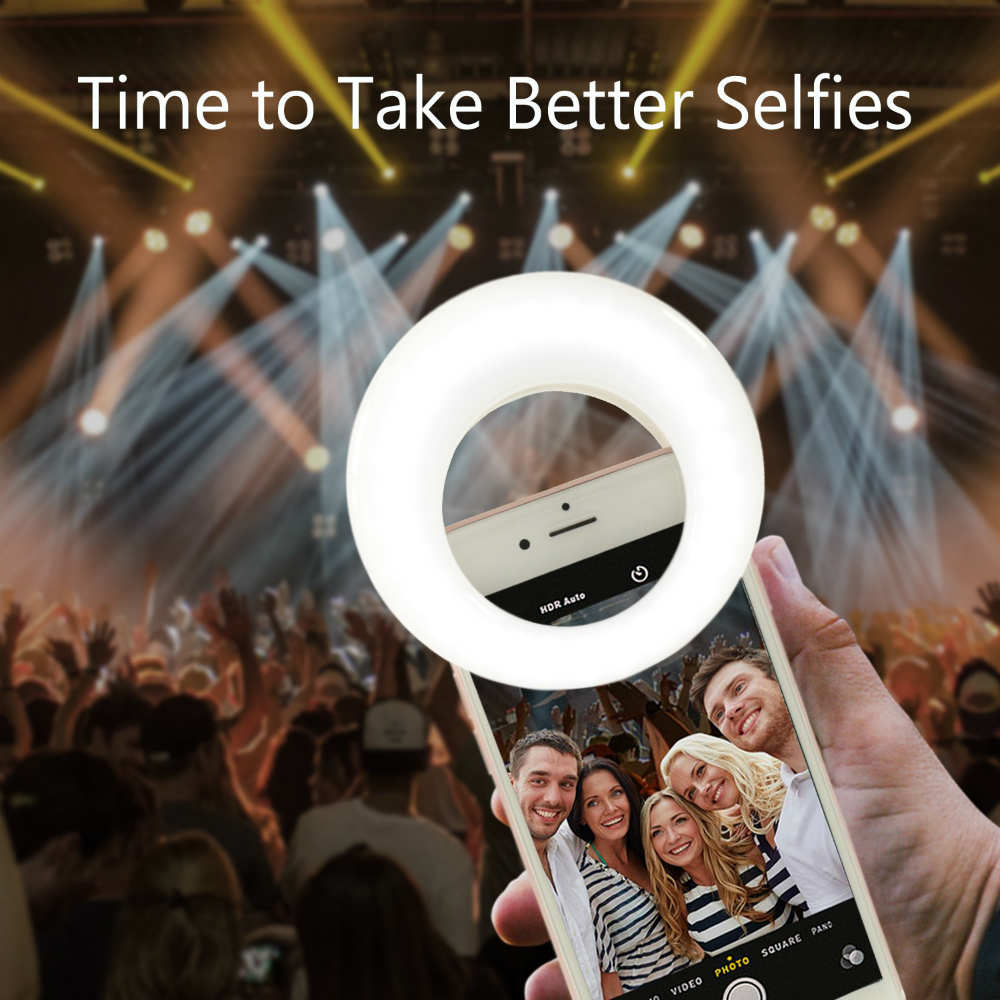 Make Your Selfies More beautiful With This Selfie Light Ring