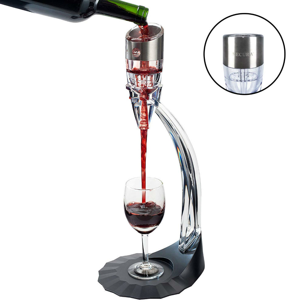 Make Your Wine Taste Even Better With This 6-Speed Wine Aerator And Decanter