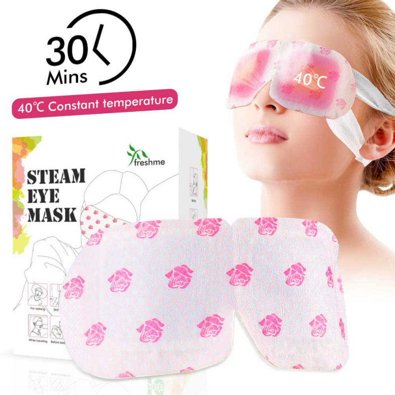 Steam Eye Mask will Relive You from Eye Stress and Fatigue Viral Gads