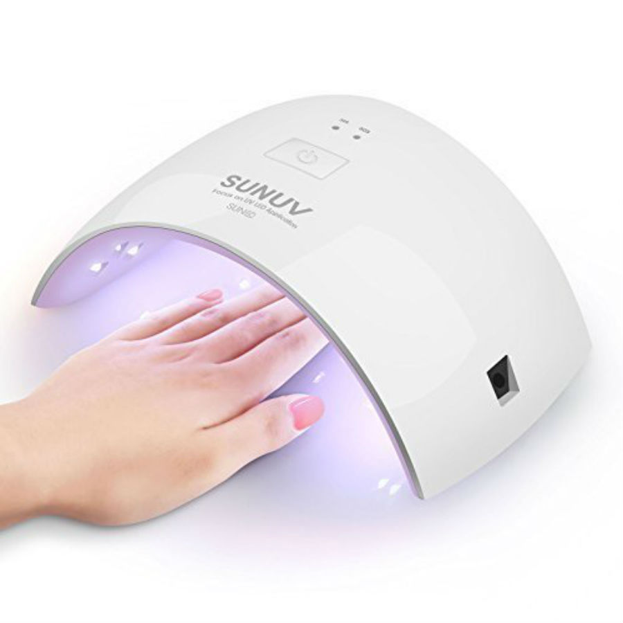 This Amazing LED Nail Dryer Will Dry Your Nails Instantly Without Any Mess