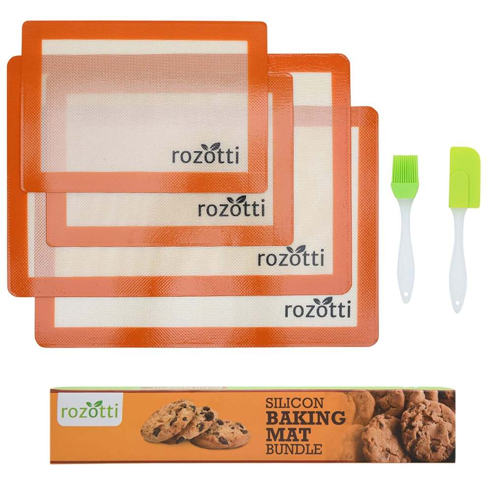 This Silicone Baking Mat Set Is A Perfect Companion For All Baking Enthusiast