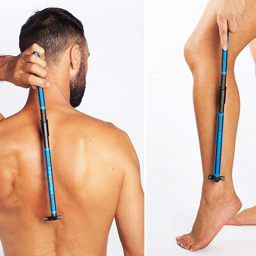 Folding Body Razor to Shave The Unreachable Parts