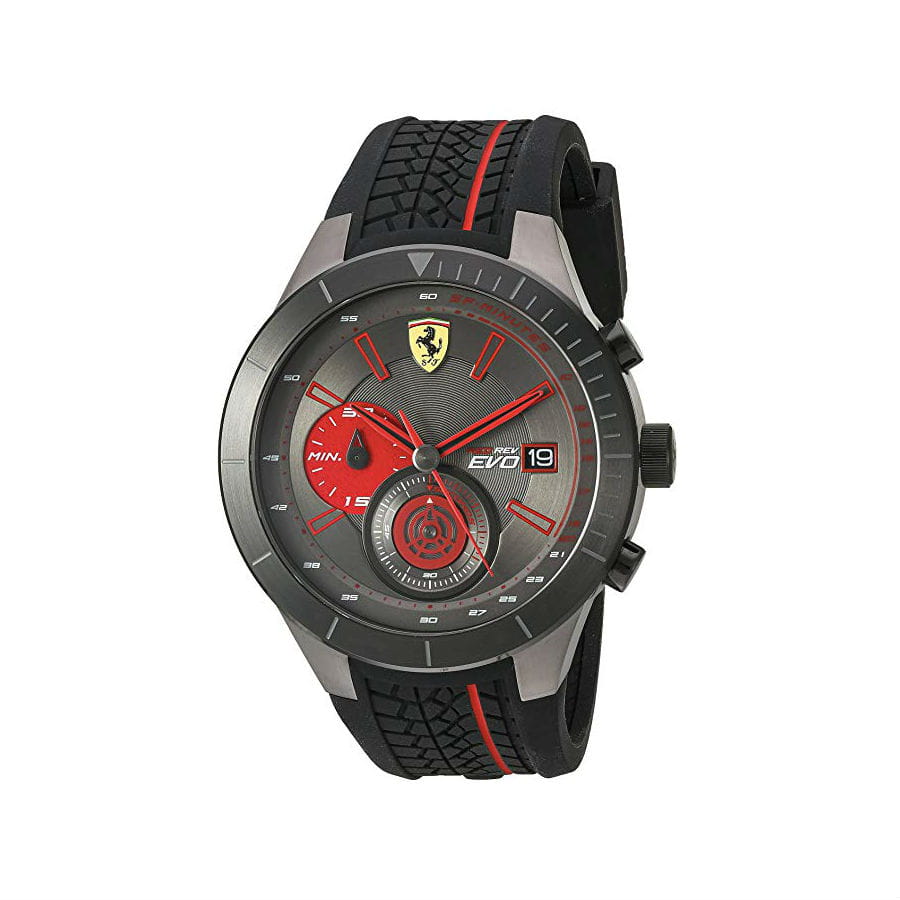 Ferrari Mens Stainless Steel Watch