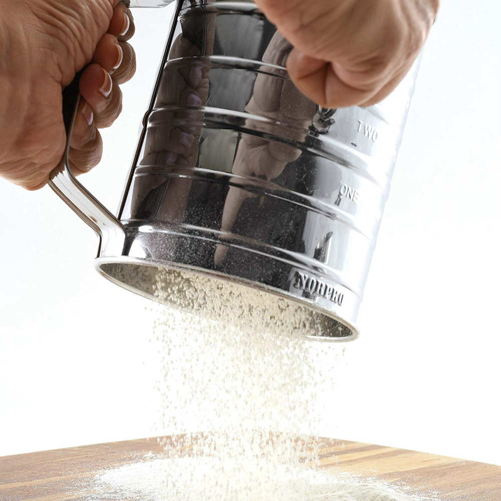 Hand Flour Sifter Made of Stainless Steel