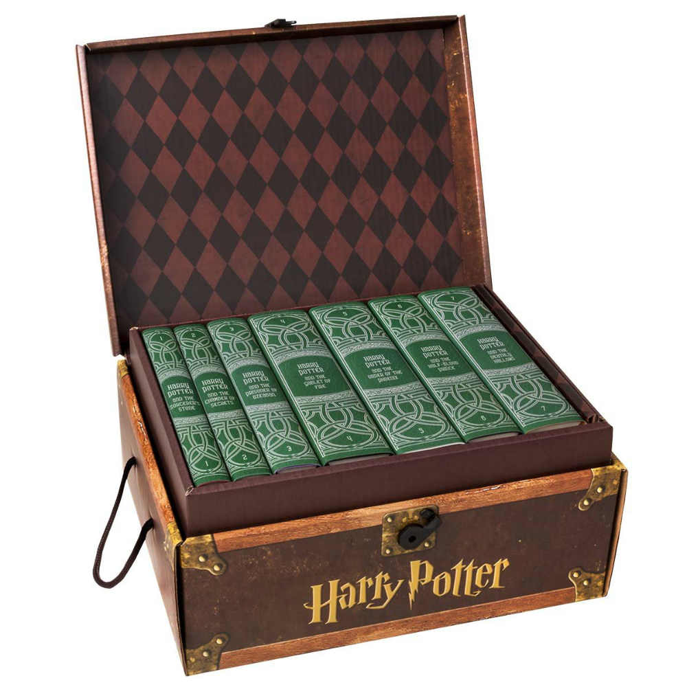 Harry Potter Book Set In A Magical Trunk