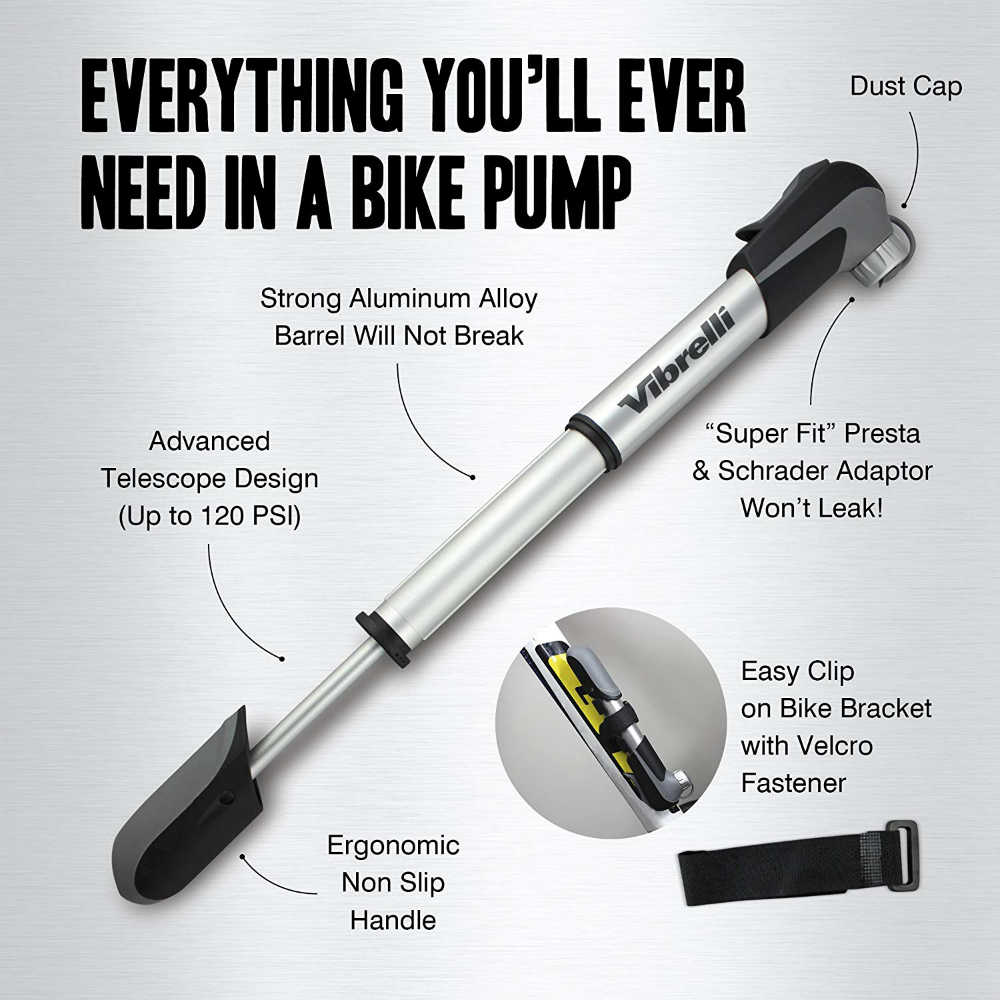 Mini Bike Pump for Your Onroad Emergencies