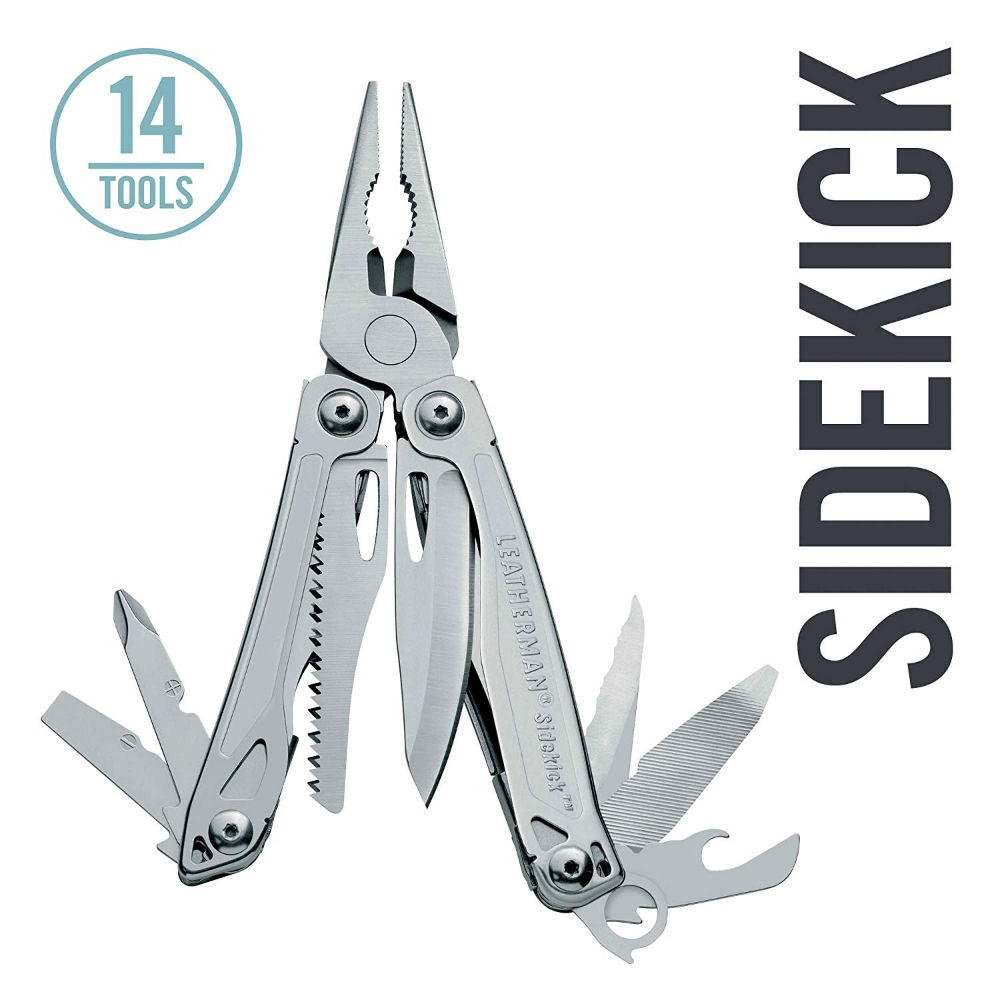 Pocket-Size Multitool with Total 14 Tools