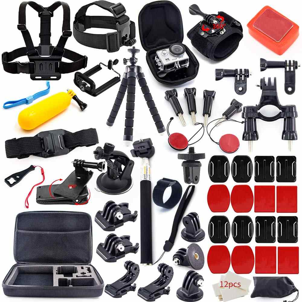 Action Camera Accessories Kit that Helps You Get Awesome Shots