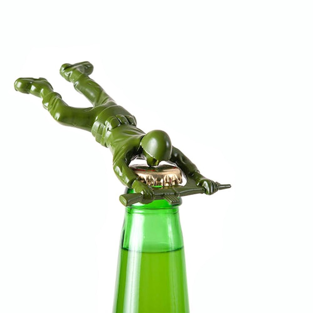 Army Man Bottle Opener of Die-Cast Material