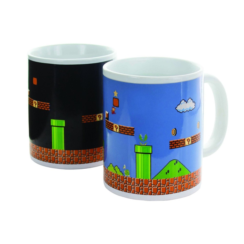 Color Changing Mug with Super Mario Character