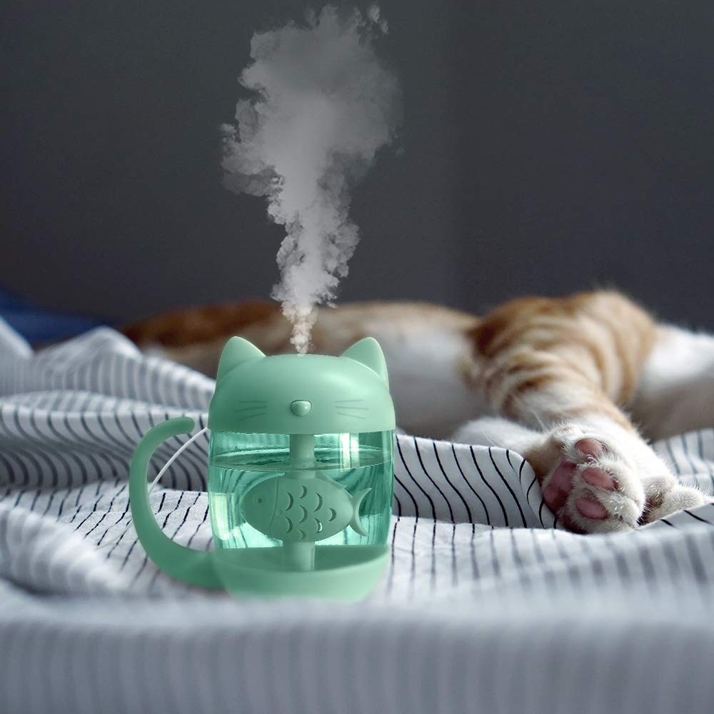 Portable Mini USB Humidifier to Improve the Indoor Air Quality 