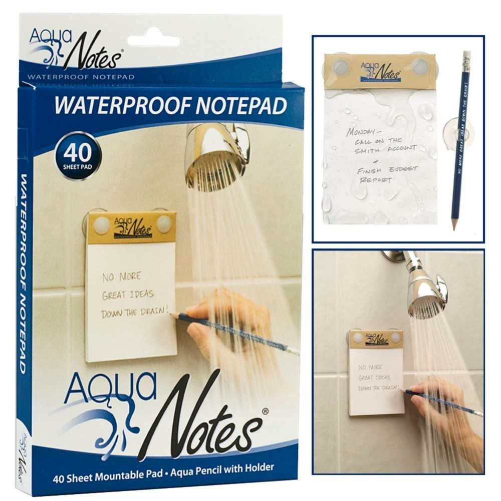 Waterproof Notes with Pencil for Uninterrupted Writing