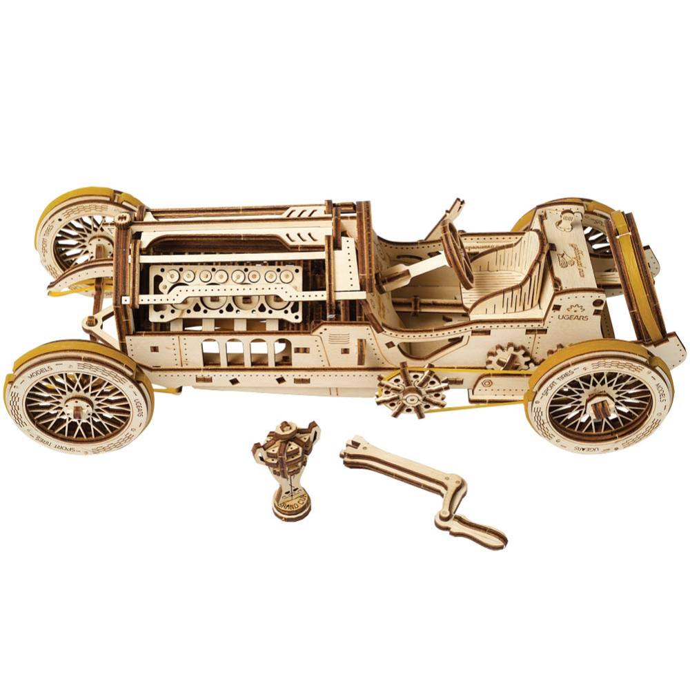 Grand Prix Car Puzzle, An Unique Wooden Collectible