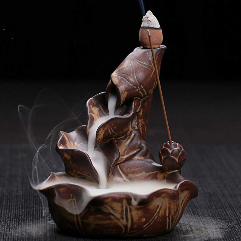Mangetal ceramic incense burner