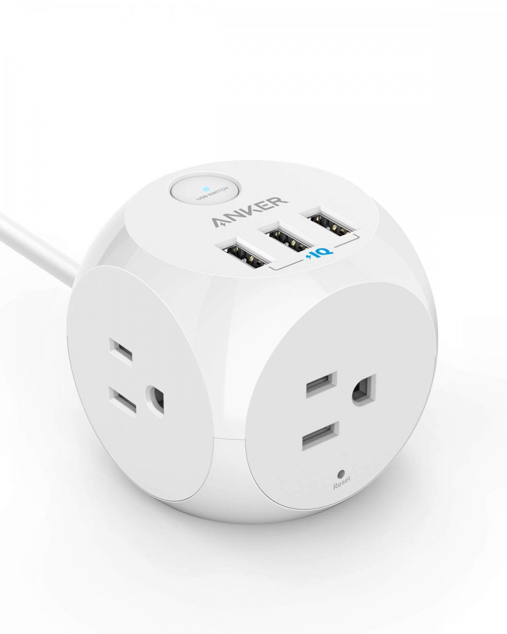 Anker Power Strip With 3 USB