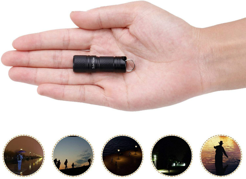 SdeNow Compact Flashlight Keychain