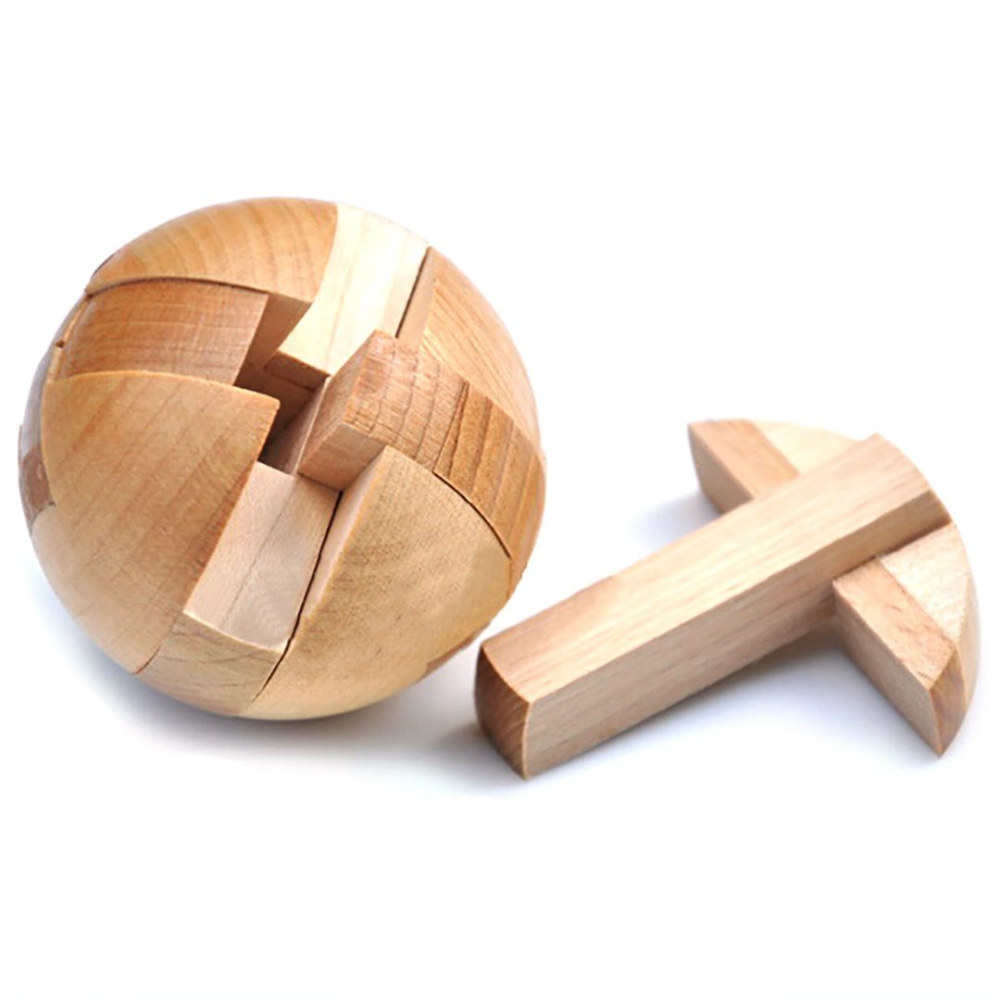 KINGOU Wooden Puzzle Magic Ball