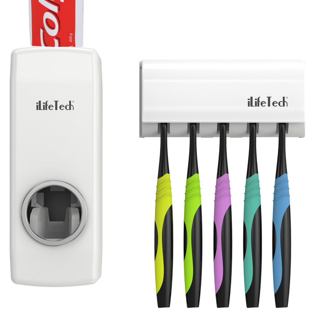 iLifeTech Hands Free Toothpaste Dispenser