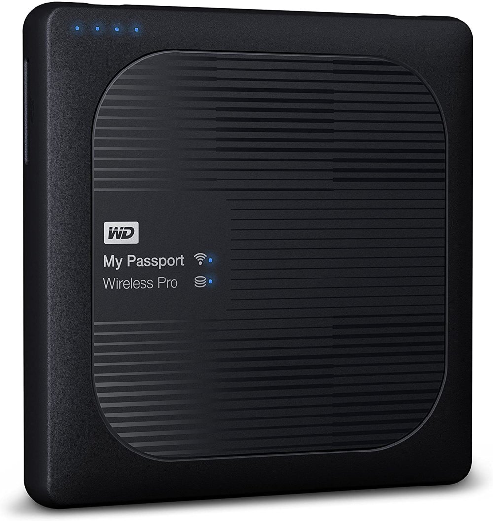 2TB MyPassport External Hard-Drive with WiFi and USB 3.0