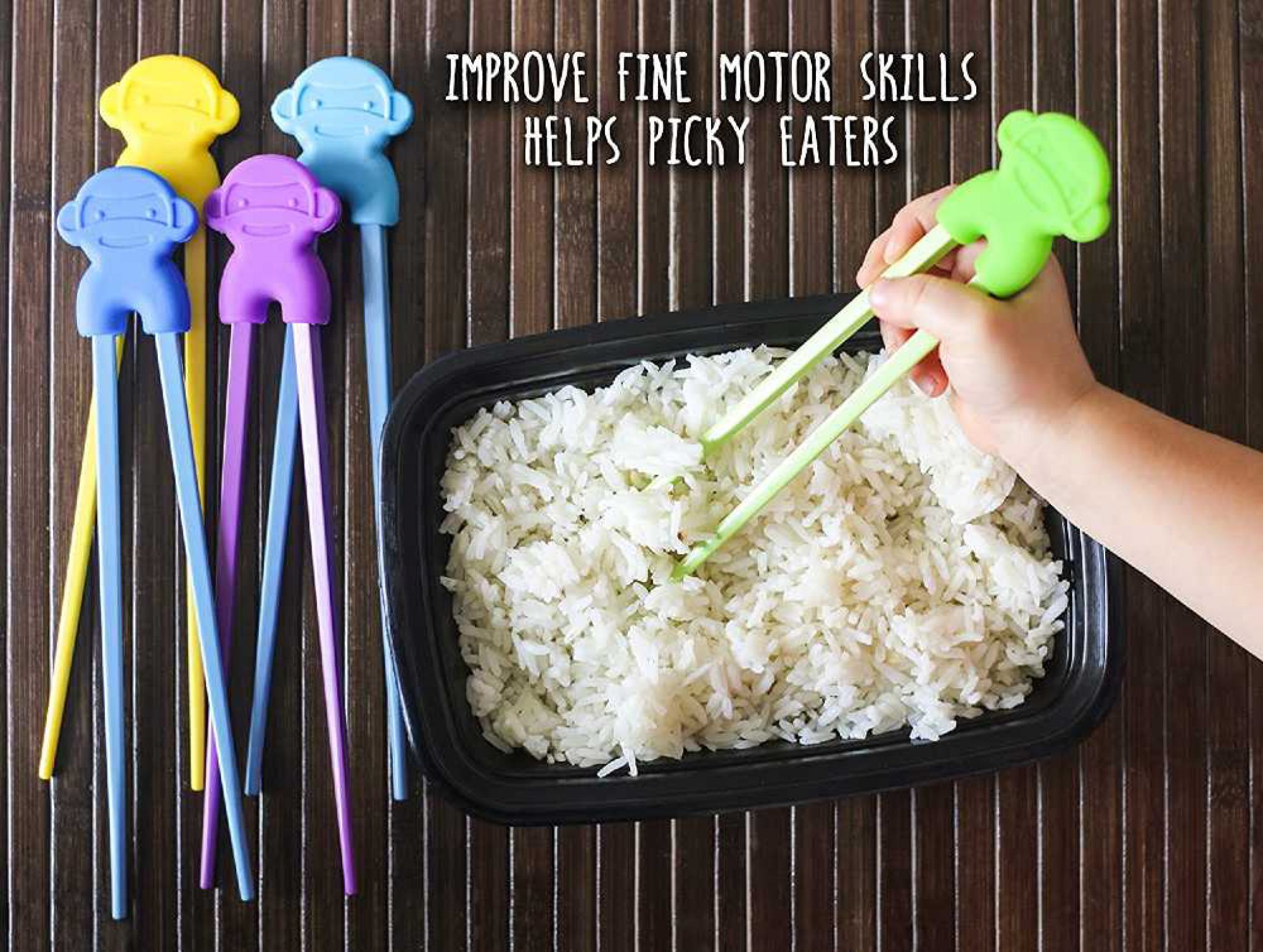 Training chopsticks for beginners and kids to learn viral gads