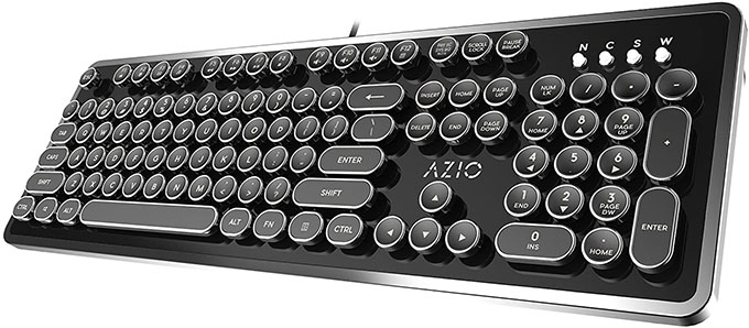 Azio USB mechanical keyboard