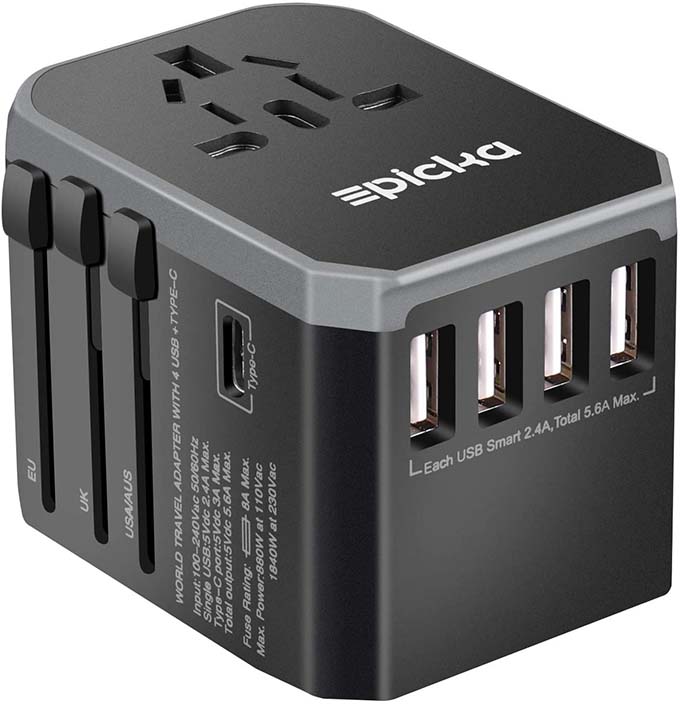 The Best Universal Adapter for an easy Travel