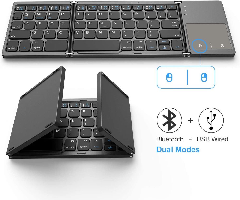 Jelly comb Foldable Bluetooth Keyboard