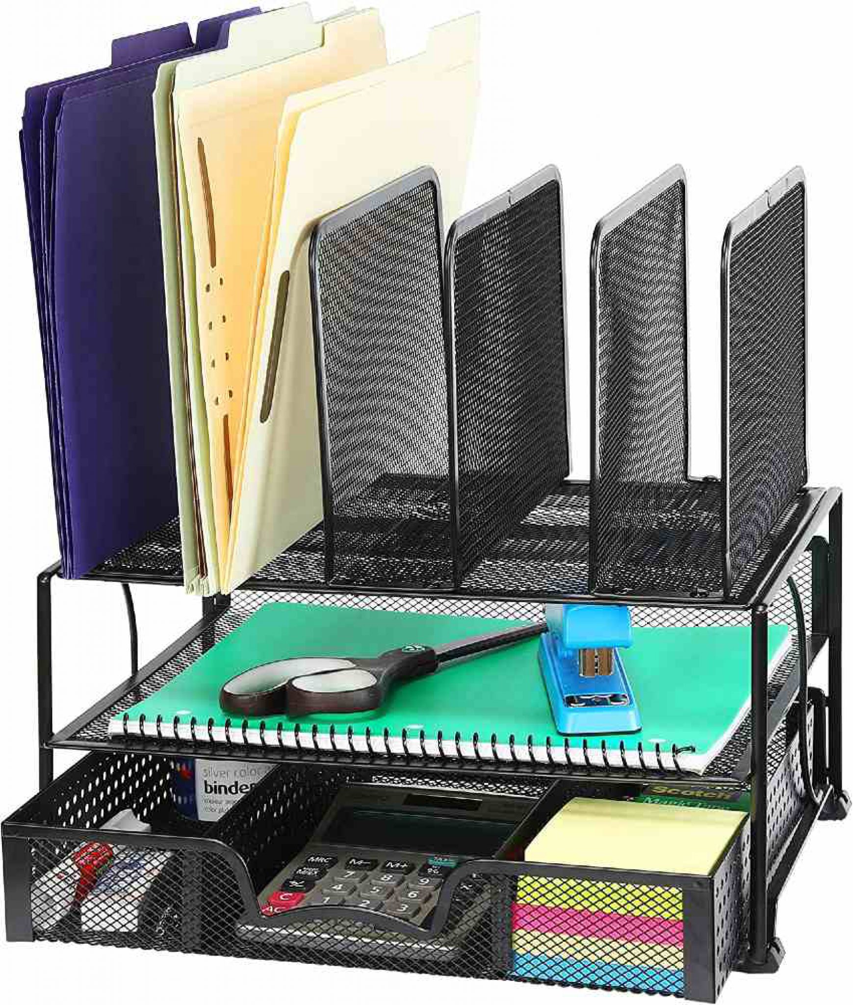 Mesh Desk Organizer to Neatly Organize Your Stuff Viral Gads